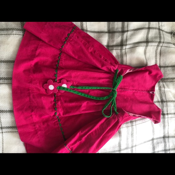 2t Florence Eisman pink corduroy w/Spring accents - Picture 2 of 3